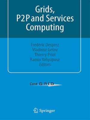 cover image of Grids, P2P and Services Computing